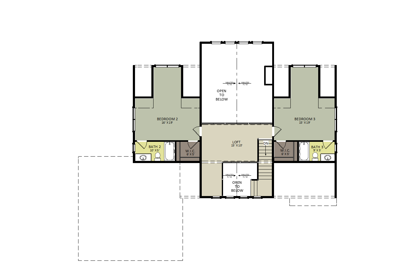 Kingsley Second Floor Floor Plan